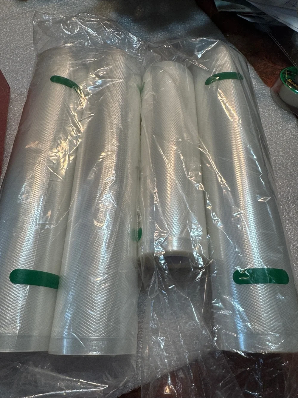 Enesco White Vacuum Sealer Rolls & Bags Pack